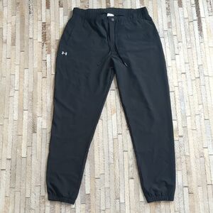 Under Armour Women's Size S Black Sport Woven Pants